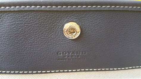 goyard cap vert serial number|authentic goyard purse serial number.